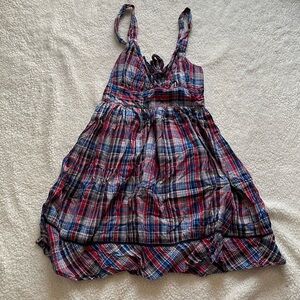 Kimchi Blue red white and blue dress